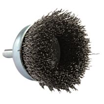 Brosse coupe fil acier ondulé décapage du métal D75 - TIVOLY