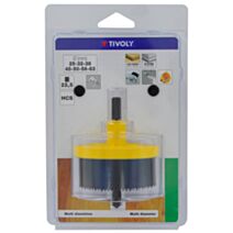 Scie cloche hcs multi-lames ø25-35-50-68-75