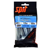 4 goujons d'ancrage PRIMA Ø14x55mm + vis TH Ø8x60mm Inox - SPIT