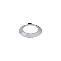 Rosace acier emaille blanc Ø139mm - TEN