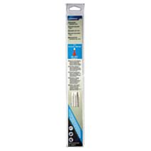 2 baguettes pour Brasure Cu/Ph + Ag 34% Ø1,5mm 35cm + Flux
