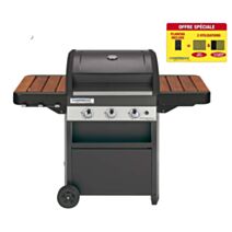 Barbecue gaz 3 Series Classic WLD 9,6kW Grill/Plancha - CAMPINGAZ