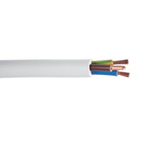 Câble souple H05VV-F 3G2,5mm² blanc Debflex