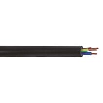 Câble rigide U1000 R2V 3G1,5mm² noir Debflex