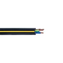 Câble rigide U1000 R2V 3G2,5mm² noir Debflex