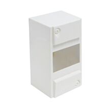 Coffret 6 modules 1 rangée blanc - DEBFLEX