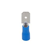 Languette x10 bleu 6.3x0.8