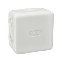 Boite de derivation IP66 à membrane 85x85x50 blanc - DEBFLEX