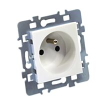 Prise 2P+T Casual blanc - DEBFLEX
