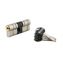 Cylindre de Serrure Fédéral 2 L.42+42mm 5 Clés - THIRARD