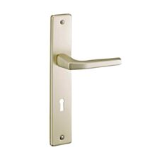 Poignée Porte Trou Clé Picardie Aluminium 8x72mm