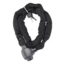 Chaine Antivol + 2 Clés Acier Gainé Nylon Ø10mm 1,5m