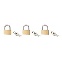 3 Cadenas + 2 Clés de Sûreté à Goupilles - THIRARD
