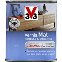 Vernis meubles & boiseries mat incolore 0,25 L - V33