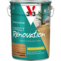 Vitrificateur renovation incolore chêne moyen satin 5 L - V33