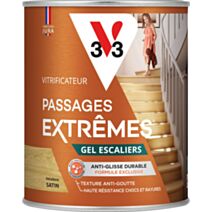 Vitrificateur gel escalier satin incolore 0,75 L - V33