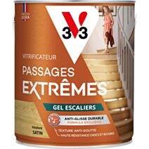 Vitrificateur gel escalier satin incolore 2,5L - V33
