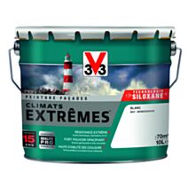 Peinture façade Climats extrêmes 10L blanc pur – V33