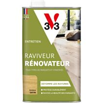 Raviveur rénovateur parquets & stratifiés incolore satin 1L- V33