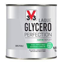 laque glycero satin 0,5L gris perle - V33