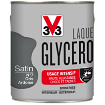 Laque glycero satin 2L gris ardoise - V33
