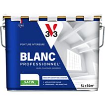 Base à teinter blanc pro satin transparent 5L - V33
