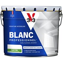 Base à teinter blanc pro satin medium 10L - V33