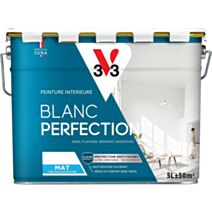 Peinture blanc perfection mat 5L