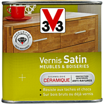 Vernis meubles & boiseries satin chêne moyen 0,5 L - V33