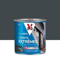 Peinture Bois Climats Extrêmes Anthracite satin 0,5 L - V33