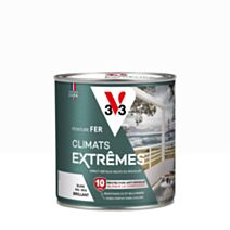 Peinture Fer Climats Extrêmes brillant blanc 0,5L - V33