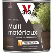 Peinture effet métal préparation fonte 0,5L - V33