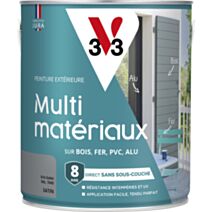 Peinture extérieure multisupport Direct Protect 2.5L Gris galet - V33