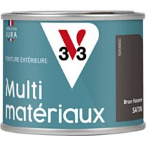 Peinture multi-supports direct protect satin 125 ml Brun Havane - V33
