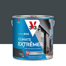 Peinture Bois Climats Extrêmes Mat Anthracite 2 L