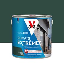Peinture Bois Climats Extrêmes Satin Vert Basque 2 L