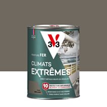Peinture Fer Climats Extrêmes Brillant Taupe 1,5 L - V33