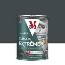 Peinture Fer Climats Extrêmes mat Anthracite 1,5 L - V33
