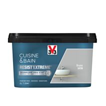 Peinture Cuisine & bain Resist'Extrême Brume satin 2L - V33