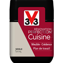 Testeur de peinture rénovation cuisine Perfection seigle satin 75ml - V33