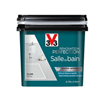 Peinture rénovation salle de bain plume satin 0,75l - V33