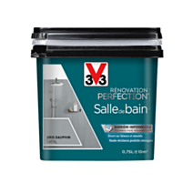 Peinture rénovation salle de bain gris dauphin satin 0,75l - V33