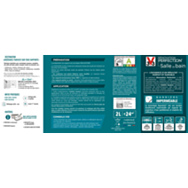 Peinture rénovation salle de bain Perfection gris anthracite satin 2L - V33