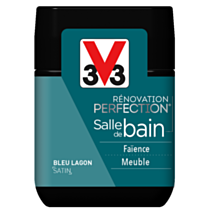 Testeur rénovation salle de bain bleu lagon satin 75ml - V33