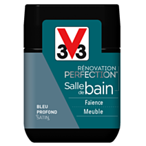 Testeur rénovation salle de bain bleu profond satin 75ml - V33
