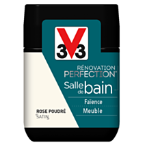 Testeur rénovation salle de bain rose poudre satin 75ml - V33