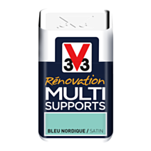 Testeur peinture Rénovation Multisupport bleu nordique satin 75 ml - V33