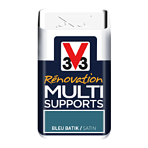 Testeur de peinture Rénovation Multisupport bleu batik satin 75 ml - V33
