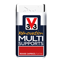 Testeur peinture Rénovation Multisupport rouge caprice satin 75 ml - V33