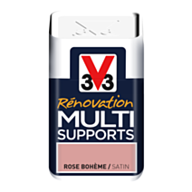 Testeur peinture Rénovation Multisupport rose bohême satin 75 ml - V33